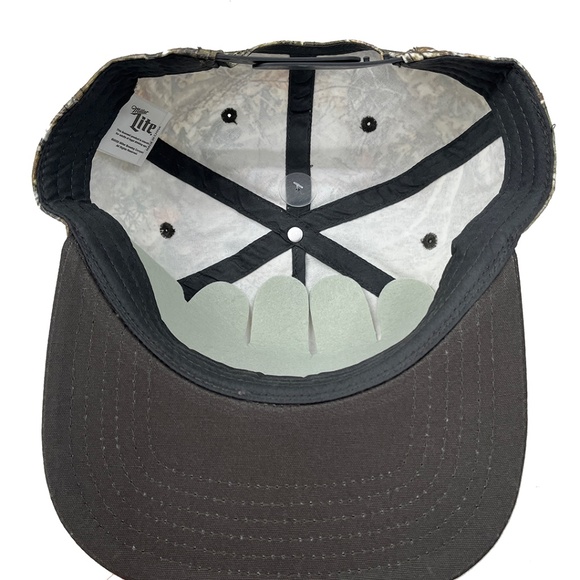 NWT Miller Lite Beer Camo Hat It's Miller Time - Picture 9 of 14